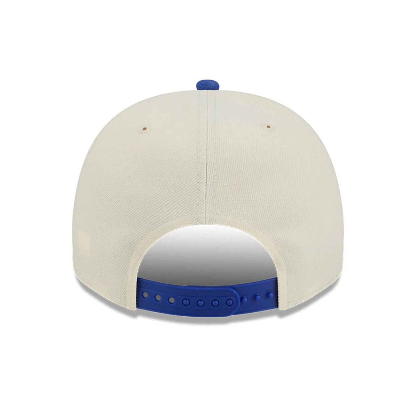 Pictured is this NBA Hardwood Classic New York Knicks 9FIFTY A-Frame Snapback cap in blue. 7