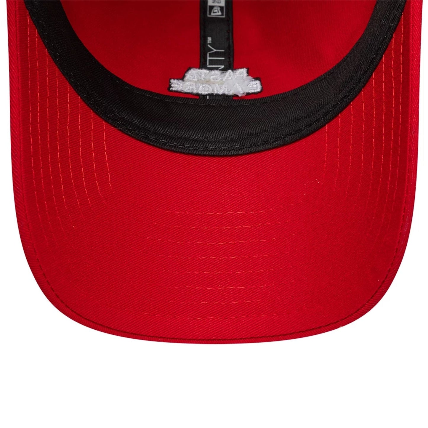 This is a New Era Slogan Pasta E Amore Red 9TWENTY Adjustable Cap 7