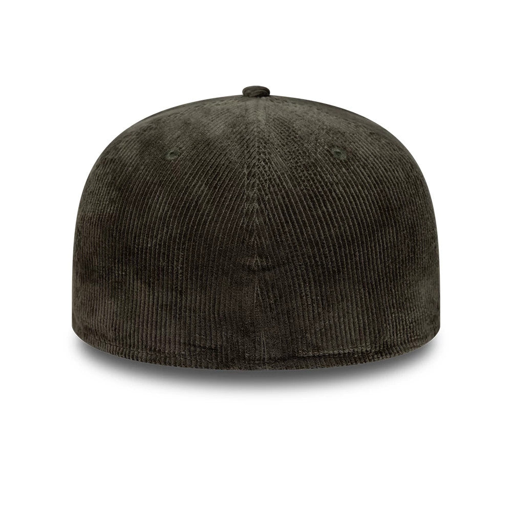 This is a New Era Cord Dark Green 59FIFTY Fitted Cap 7