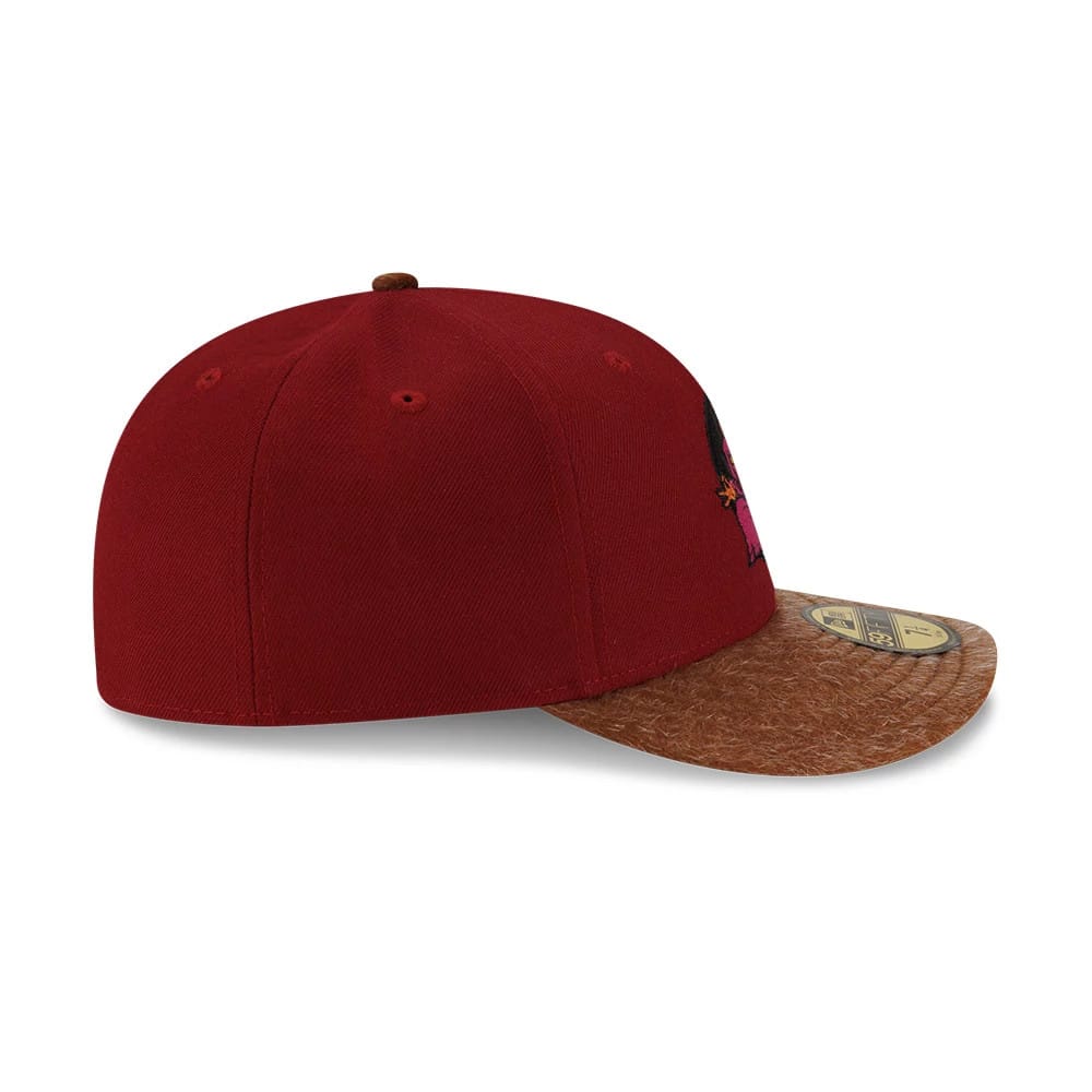 Pictured is this Splinter Teenage Mutant Ninja Turtles 59FIFTY Fitted cap in dark red. 7