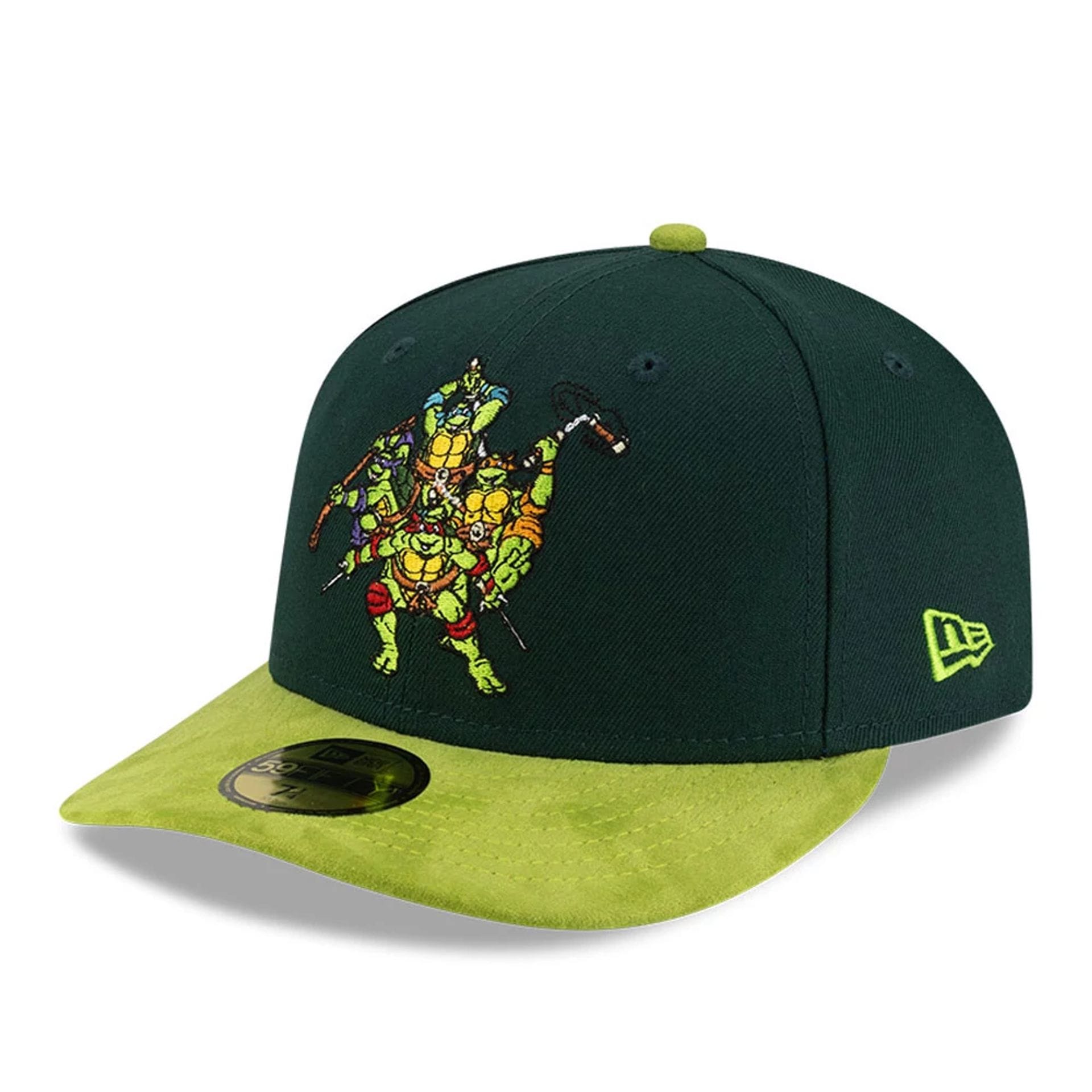 Pictured is this Teenage Mutant Ninja Turtles 59FIFTY Fitted cap in dark green. 1