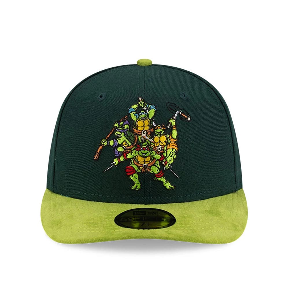 Pictured is this Teenage Mutant Ninja Turtles 59FIFTY Fitted cap in dark green. 3