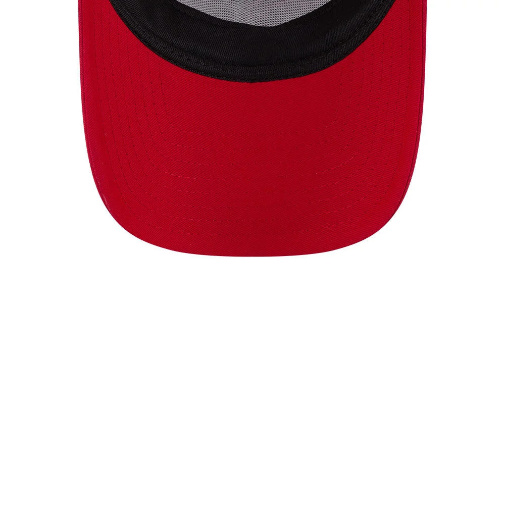 Pictured is this Warner Brothers A Christmas Story 9FORTY A-Frame Trucker cap in red. 6