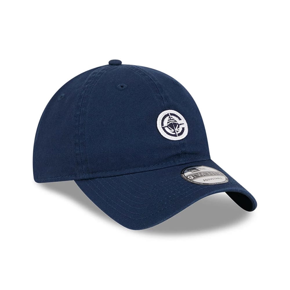 Pictured is this NBA All Star Game 2026 LA Clippers 9TWENTY cap in dark blue. 3