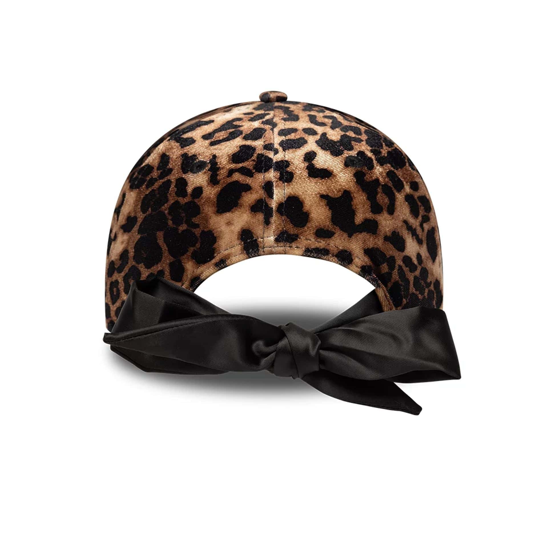 This is a New Era Velour Light Beige 9TWENTY Bow Back Adjustable Cap 2