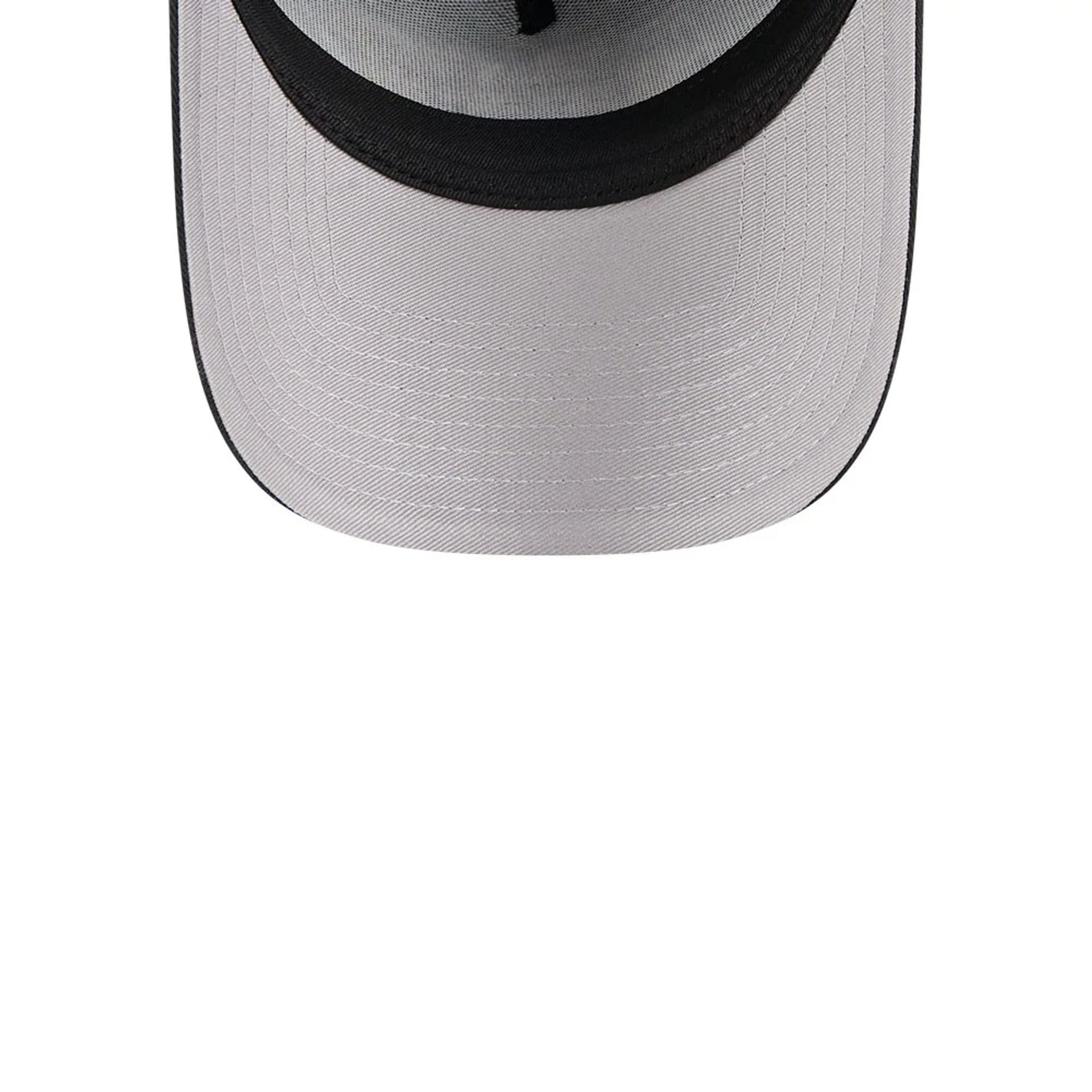 Pictured is this MLB Multi Letter LA Dodgers 9FORTY A-Frame cap in black. 2