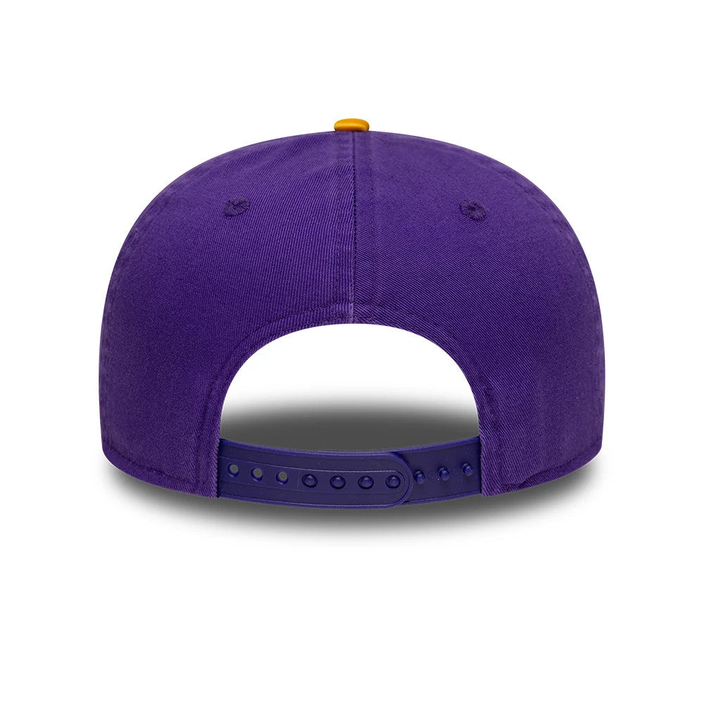 This is a Minnesota Vikings NFL Historic Purple Retro Crown 9FIFTY Adjustable Cap 7