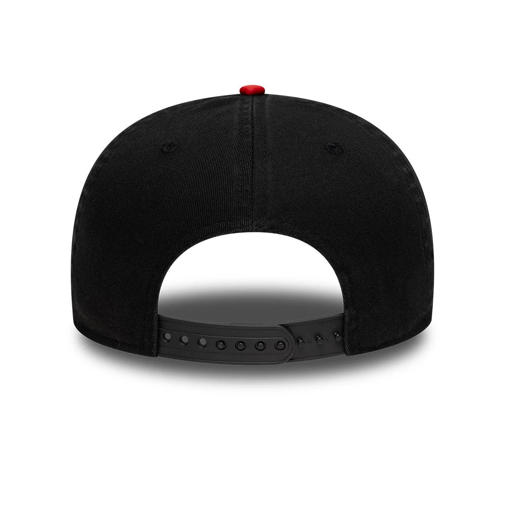 This is a Atlanta Falcons NFL Historic Black Retro Crown 9FIFTY Adjustable Cap 7