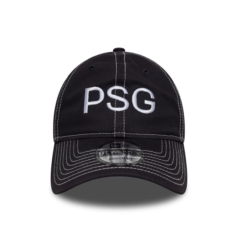 Pictured is this Pop Stitch Paris Saint-Germain 9TWENTY cap in navy. 2