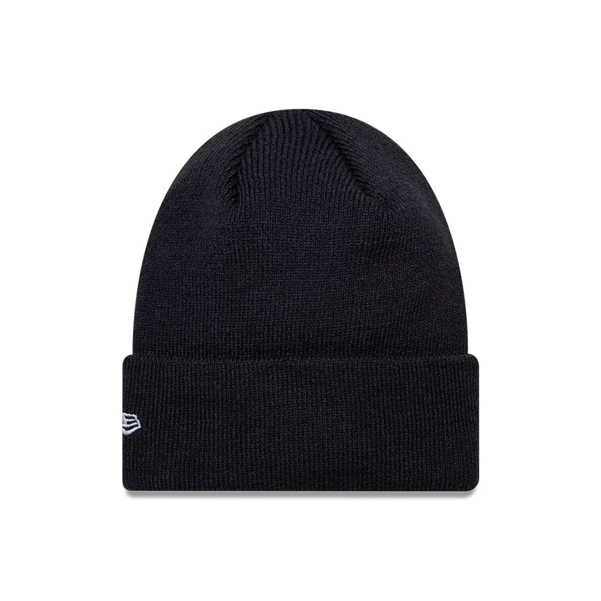 This is a FC Barcelona Youth Core Navy Cuff knit Beanie Hat 2