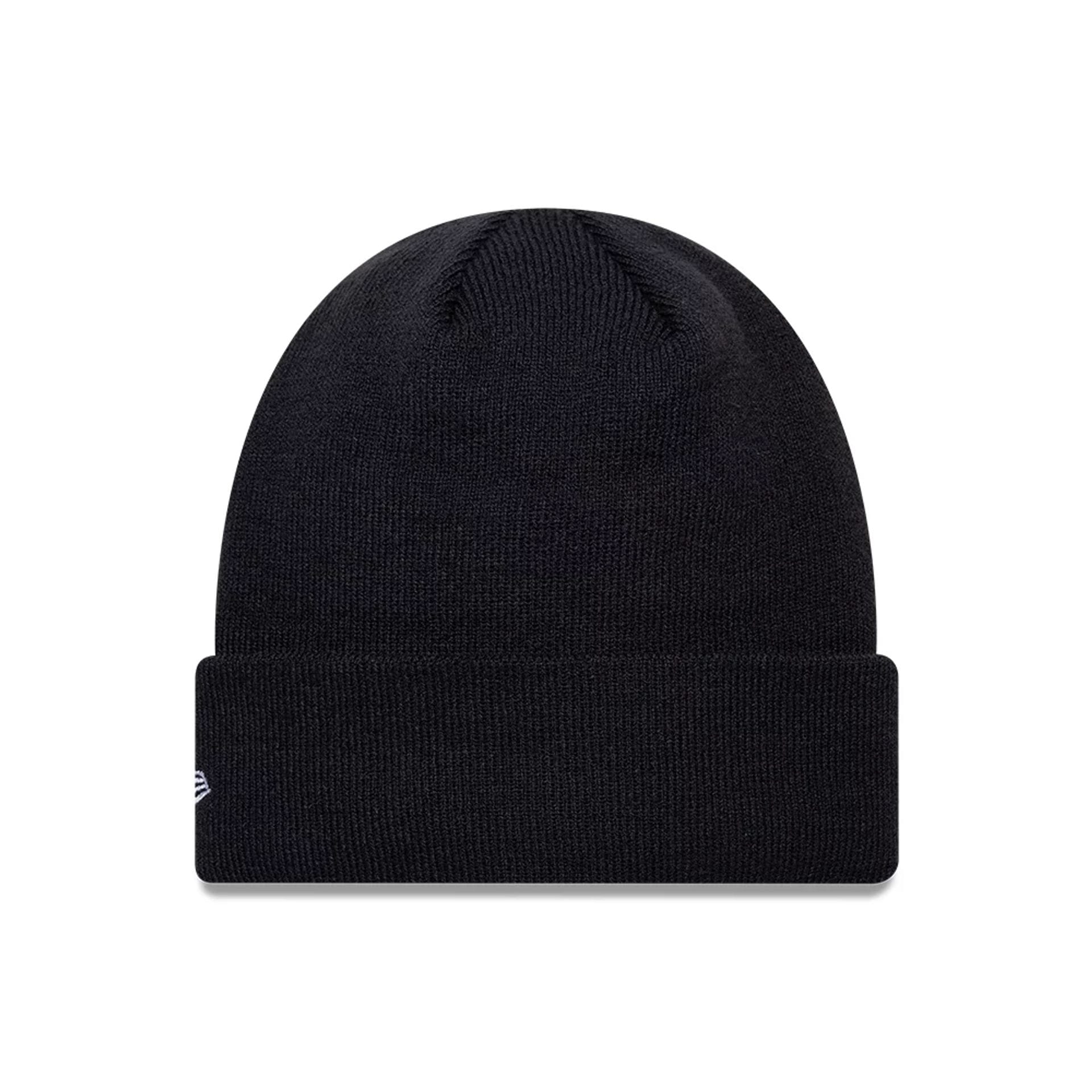 This is a FC Barcelona Core Navy Cuff knit Beanie Hat 2