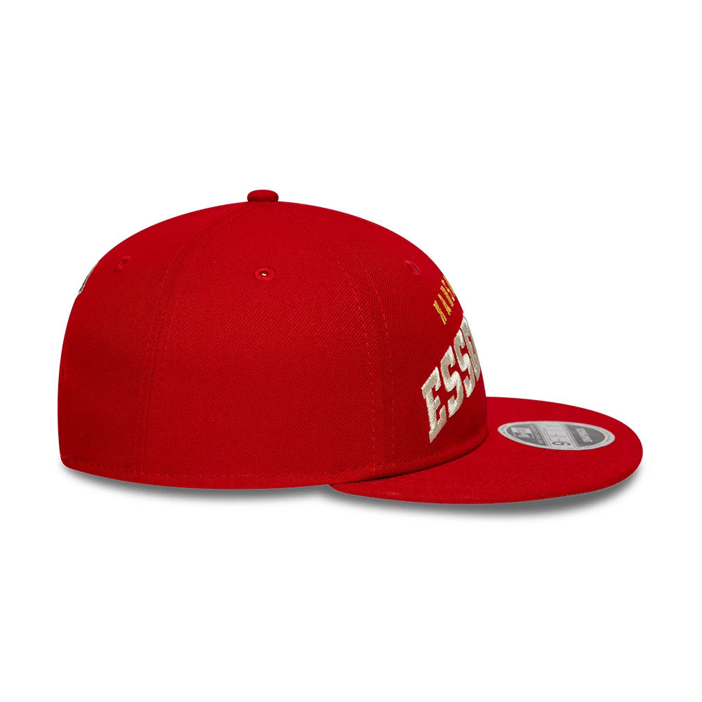 This is a Kansas City Chiefs Fear Of God x NFL Red Retro Crown 9FIFTY Adjustable Cap 7