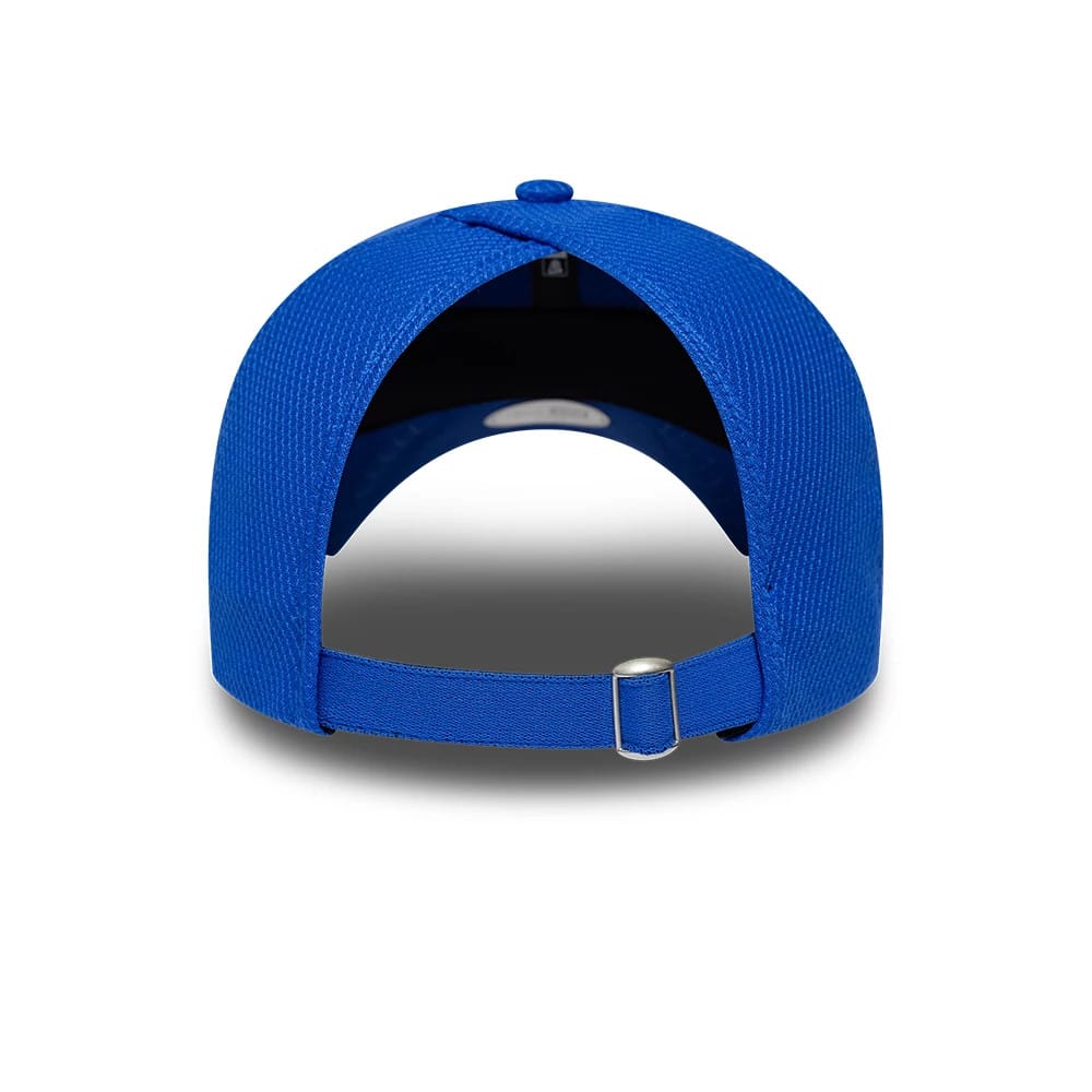 Pictured is this Womens Visa Cash App Racing Bulls Open Back cap in bright blue. 2