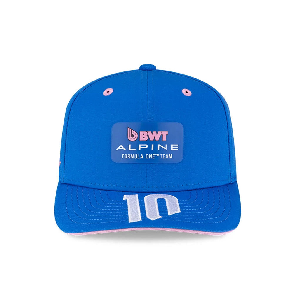 Pictured is this Pierre Gasly Alpine Racing 9SEVENTY Stretch Snap Adjustable cap in blue. 2