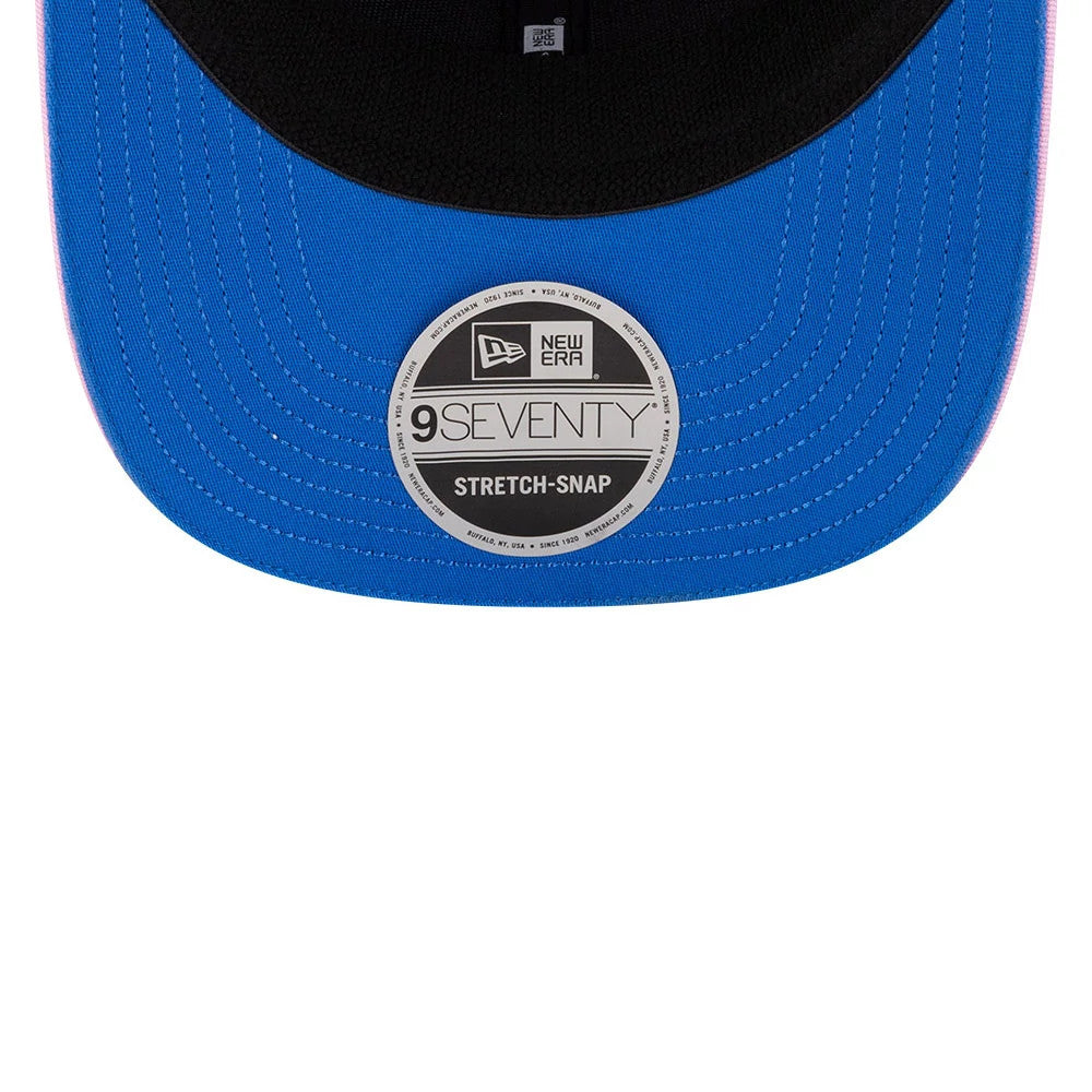 Pictured is this Pierre Gasly Alpine Racing 9SEVENTY Stretch Snap Adjustable cap in blue. 7