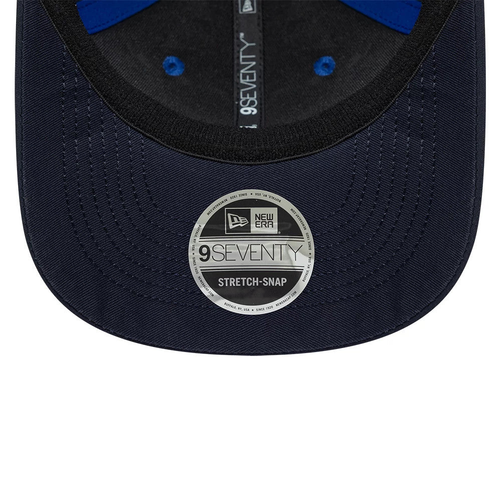 Pictured is this Replica Max Verstappen Red Bull Racing 9SEVENTY Stretch Snap Adjustable cap in dark blue. 5