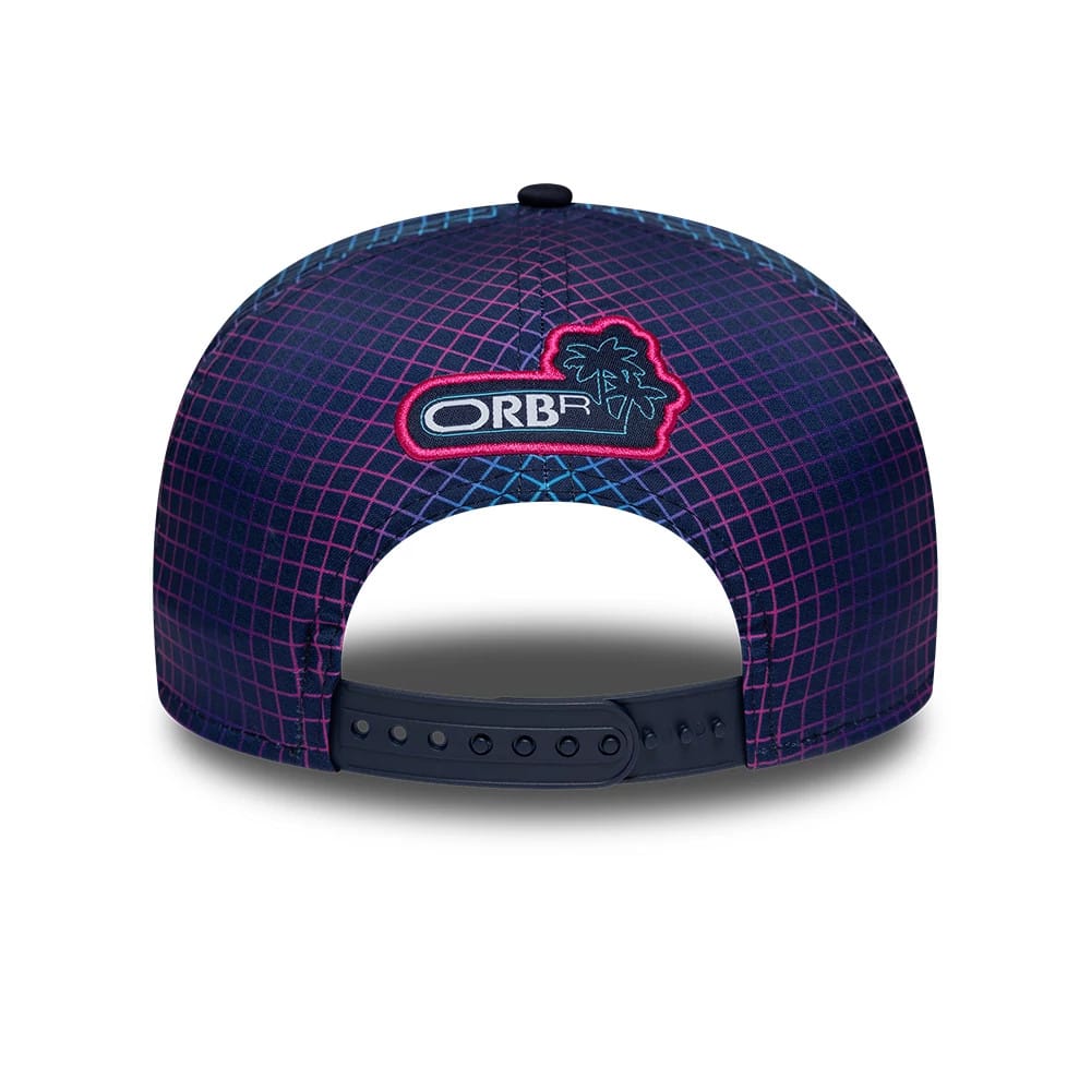 Pictured is this Miami Race Special Red Bull Racing 9SEVENTY Stretch Snap cap in navy. 2