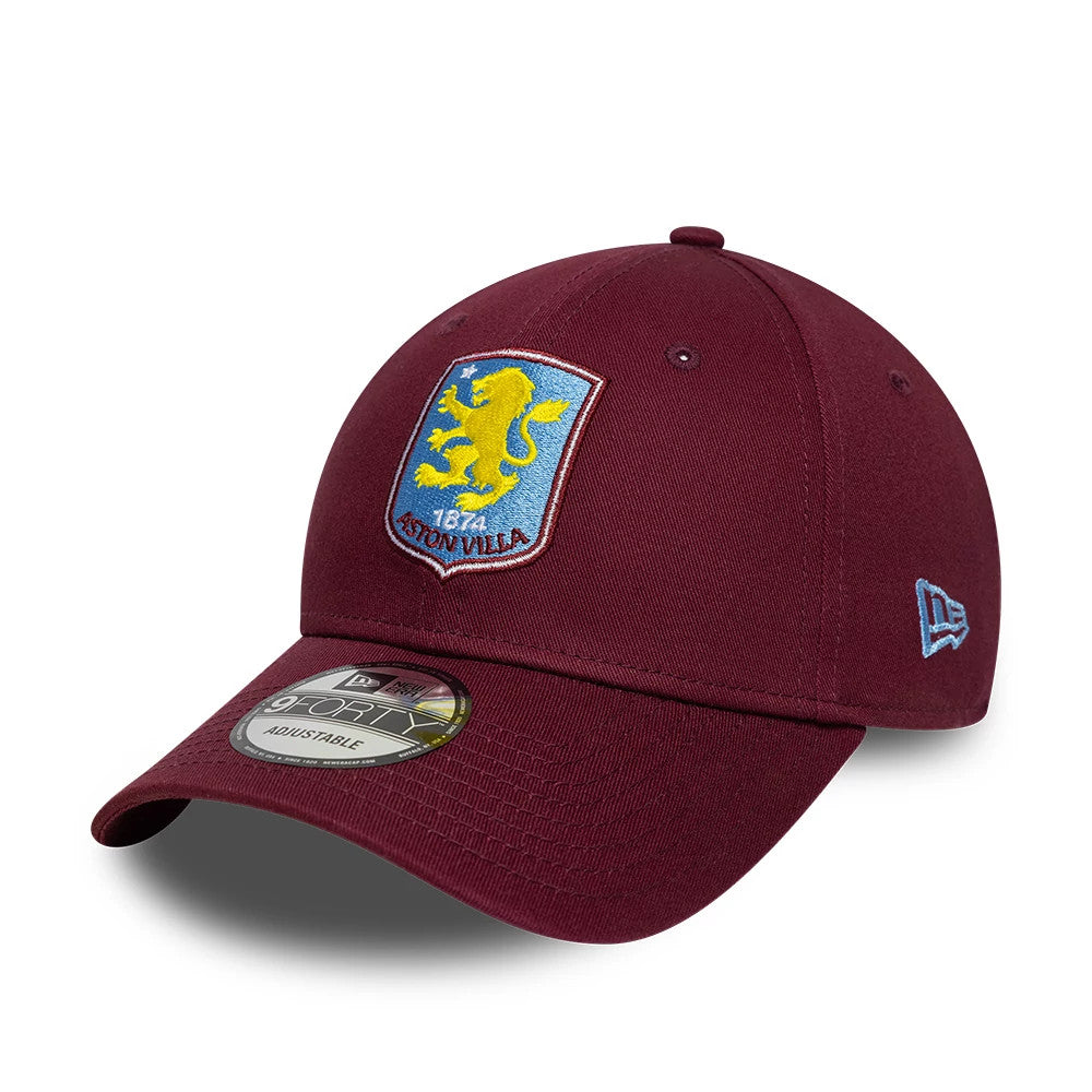 Pictured is this Core Aston Villa FC 9FORTY cap in dark red. 1