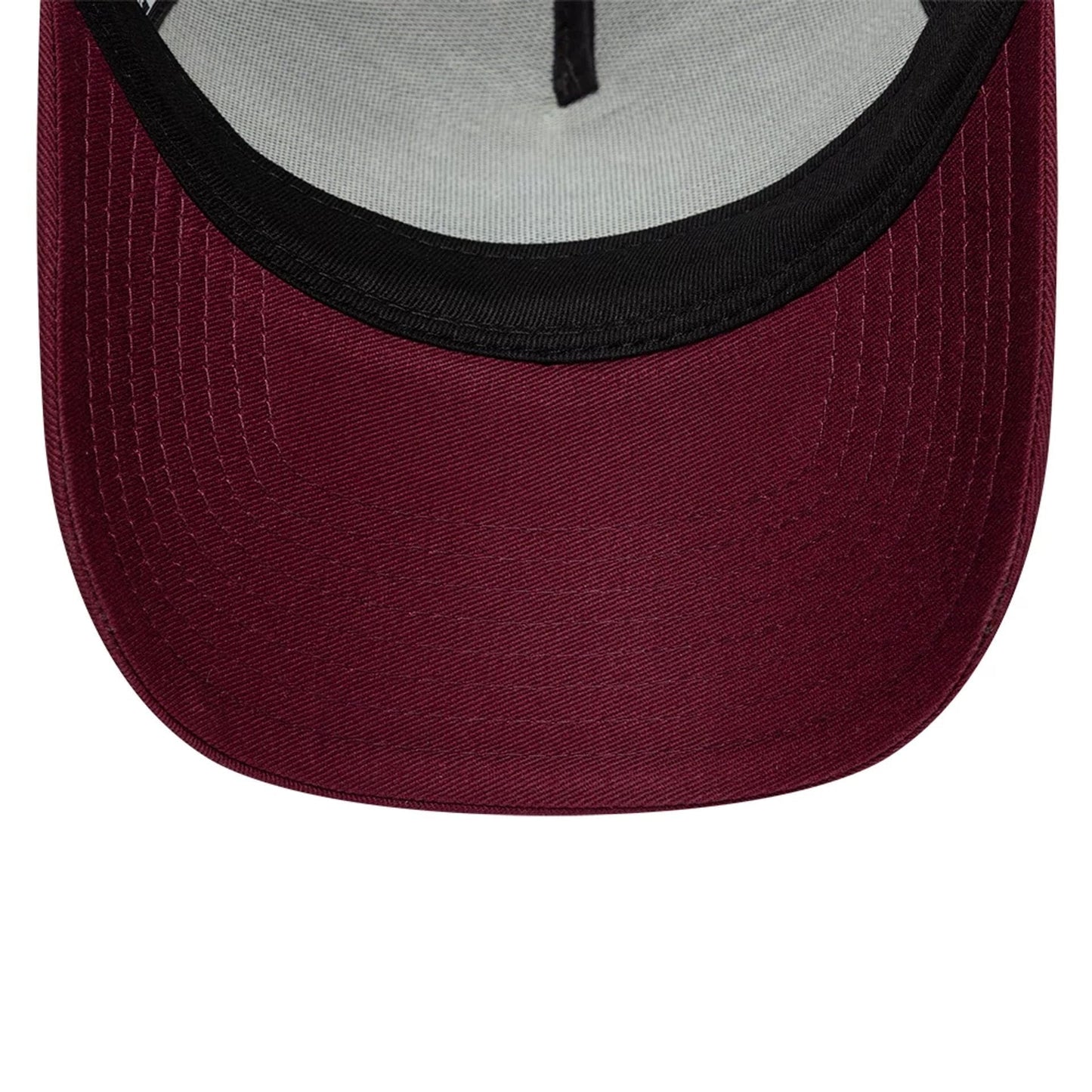 Pictured is this Core Aston Villa FC 9FORTY A-Frame Trucker cap in dark red. 5