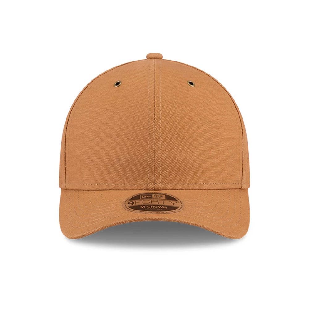 Pictured is this New Era 9FORTY M-Crown cap in beige. 4