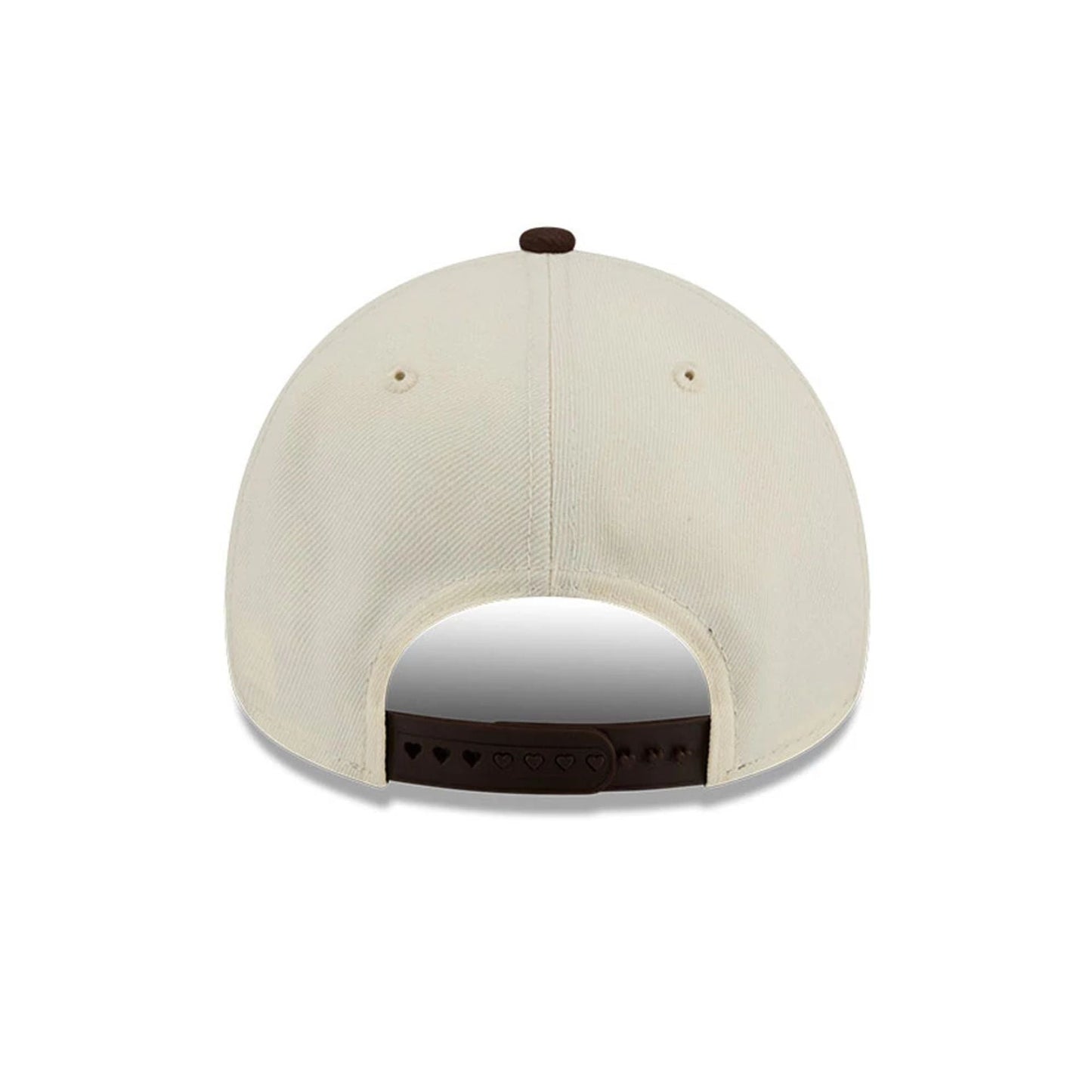 Pictured is this MLB City Script Chicago Cubs 9FORTY A-Frame cap in Cream 7