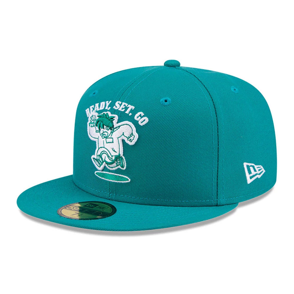 Pictured is this Netflix Squid Game 59FIFTY Fitted cap in green. 4