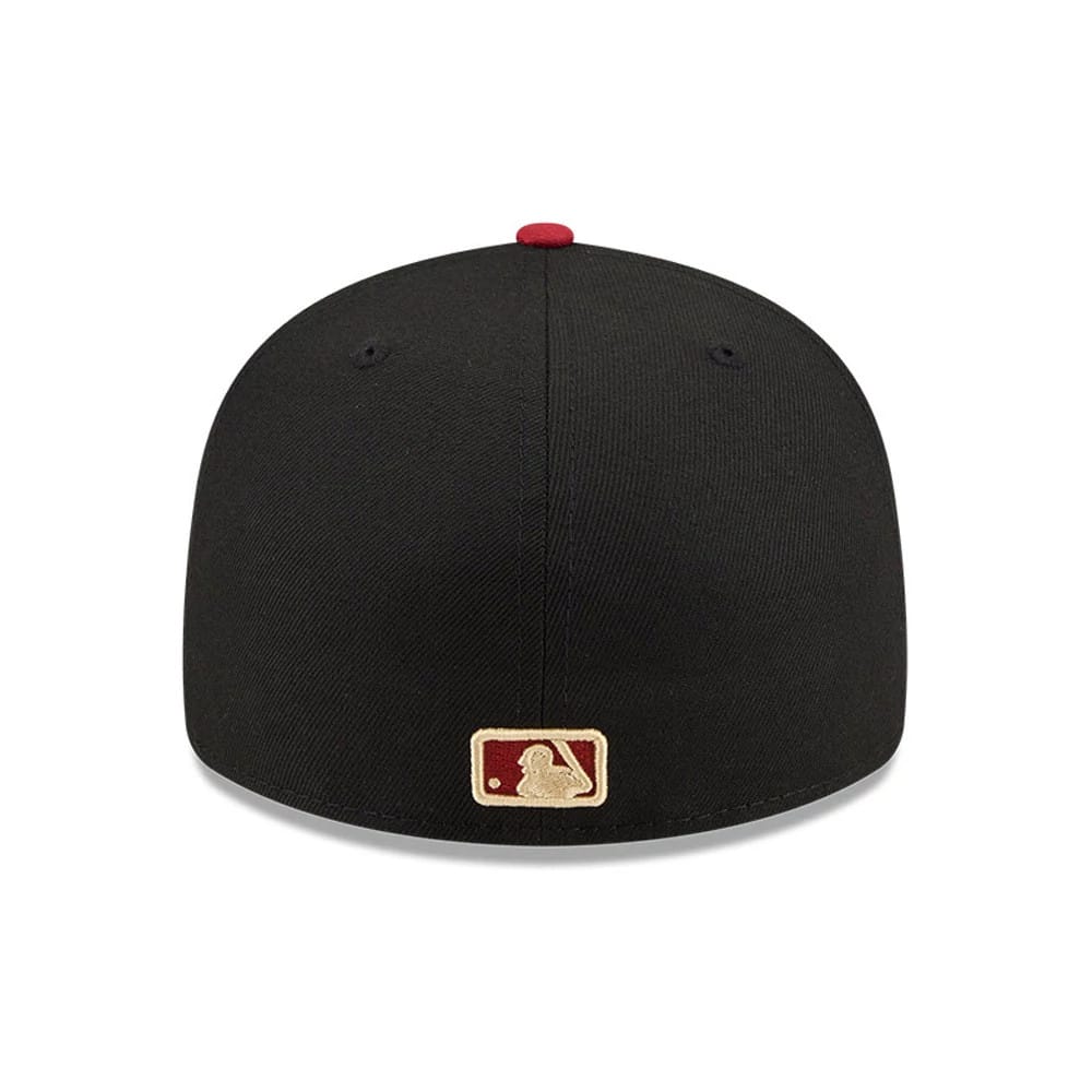 Pictured is this MLB Team Cards New York Yankees 59FIFTY Fitted cap in black. 7