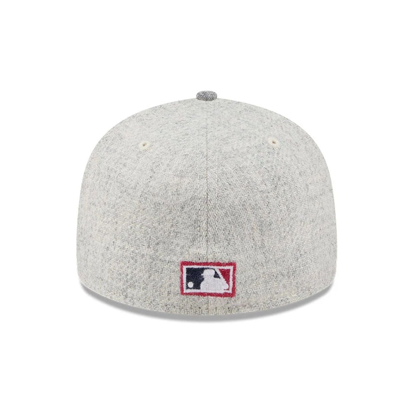 Pictured is this MLB X Moon LA Angels 59FIFTY Fitted cap in light beige. 7