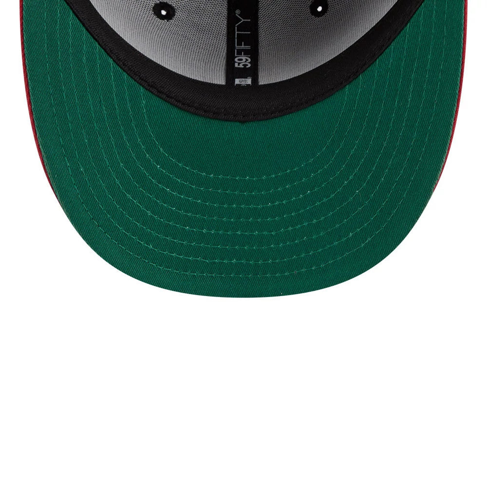 Pictured is this MLB Team Cards LA Dodgers 59FIFTY Fitted cap in black. 2