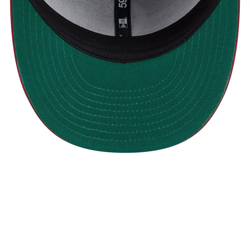 Pictured is this MLB Team Cards LA Angels 59FIFTY Fitted cap in black. 2