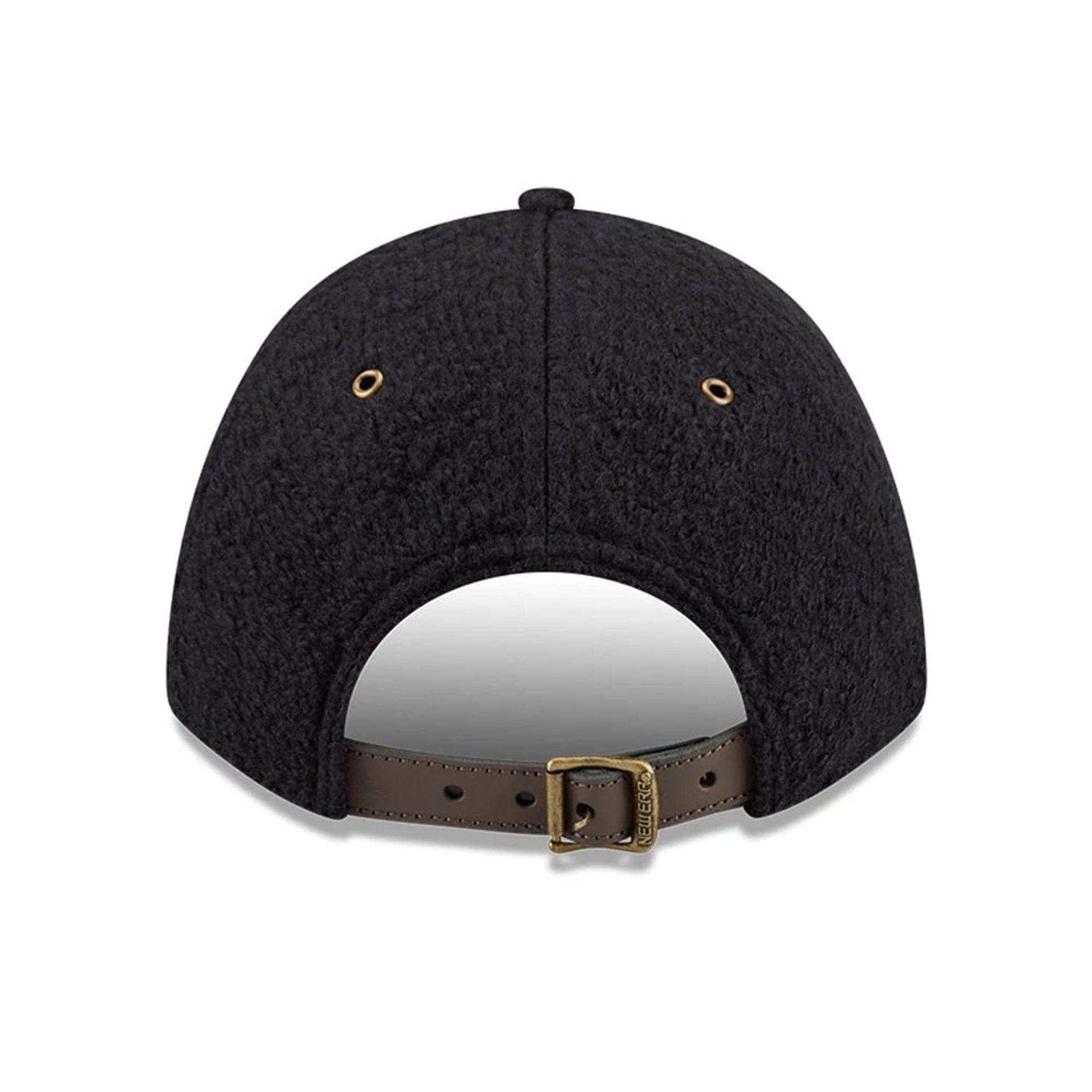 Pictured is this New Era Brushed Fleece 9FORTY M-Crown cap in black. 2