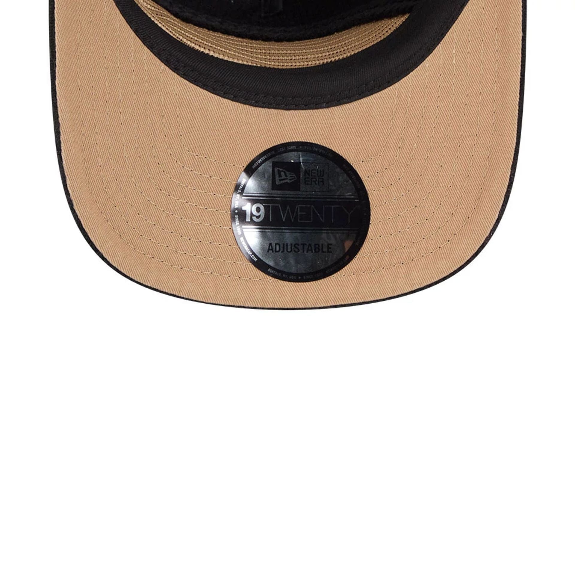 Pictured is this New Era Wide Cord 19TWENTY cap in black. 2