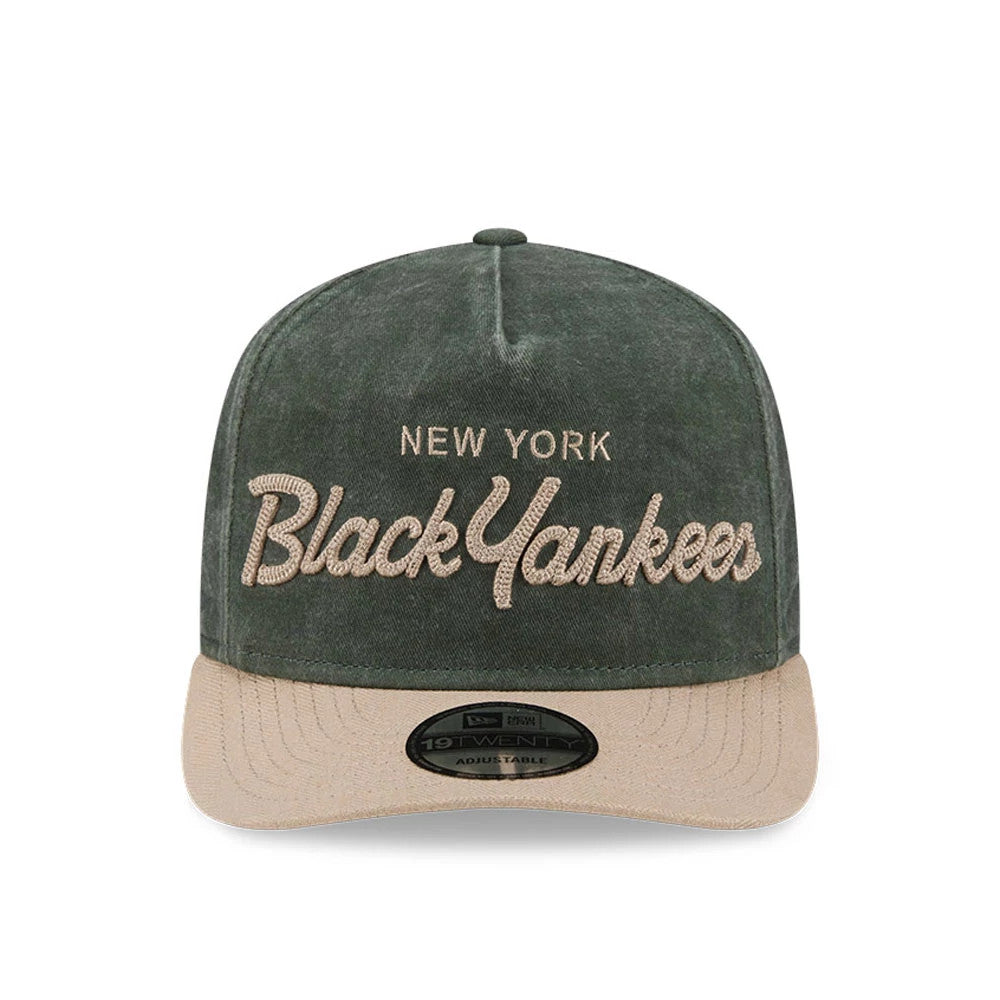 Pictured is this MLB Negro League New York Black Yankees 19TWENTY cap in dark green. 2