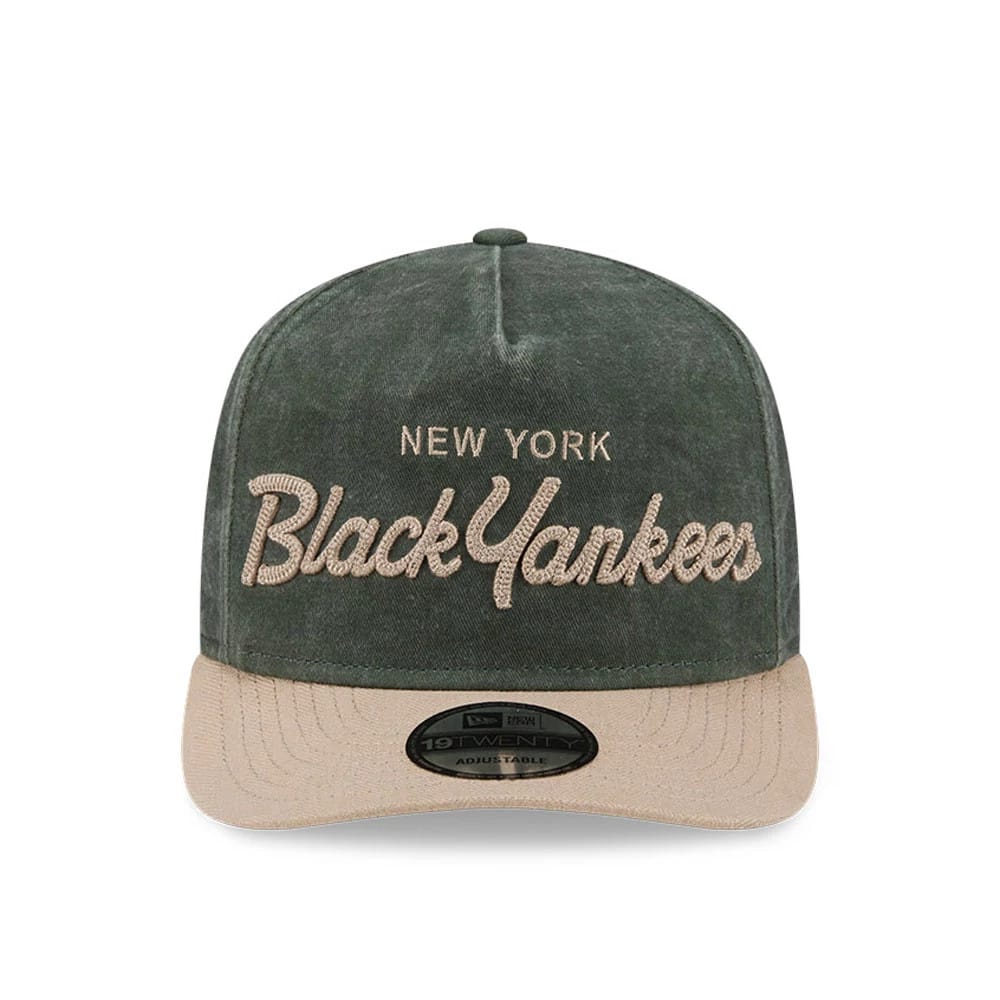 Pictured is this MLB Negro League New York Black Yankees 19TWENTY cap in dark green. 2