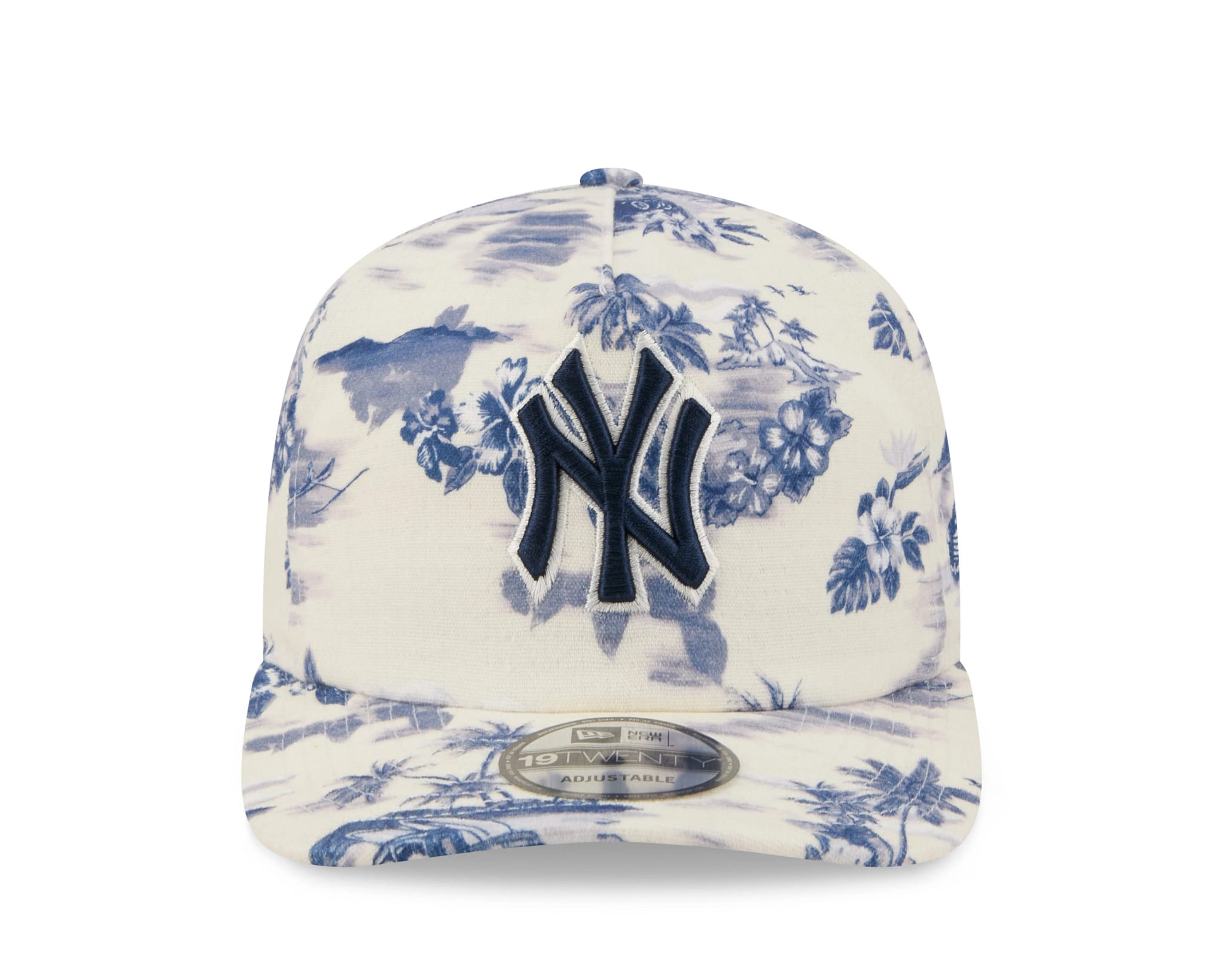 Pictured is this MLB Tropics New York Yankees 19TWENTY cap in Navy. 2