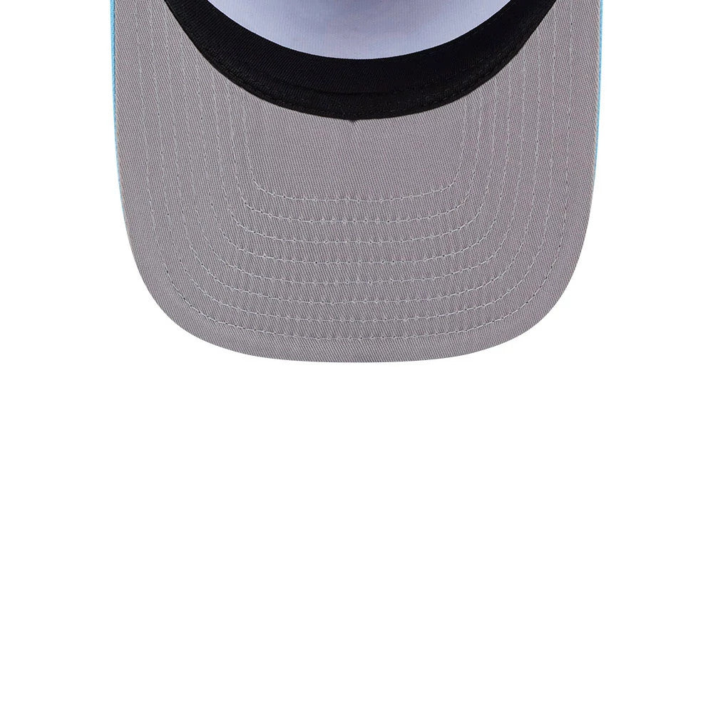 Pictured is this MLB Deep Water Chicago White Sox 9FIFTY A-Frame Snapback cap in pastel blue. 2