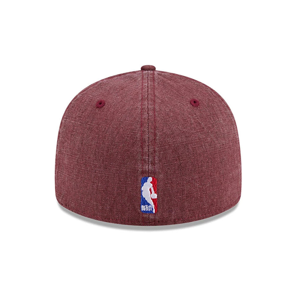 Pictured is this NBA Hardwood Classic Miami Heat 59FIFTY Fitted cap in Red. 7