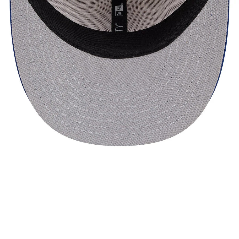 Pictured is this MLB Twine New York Mets 59FIFTY Fitted cap in blue. 2