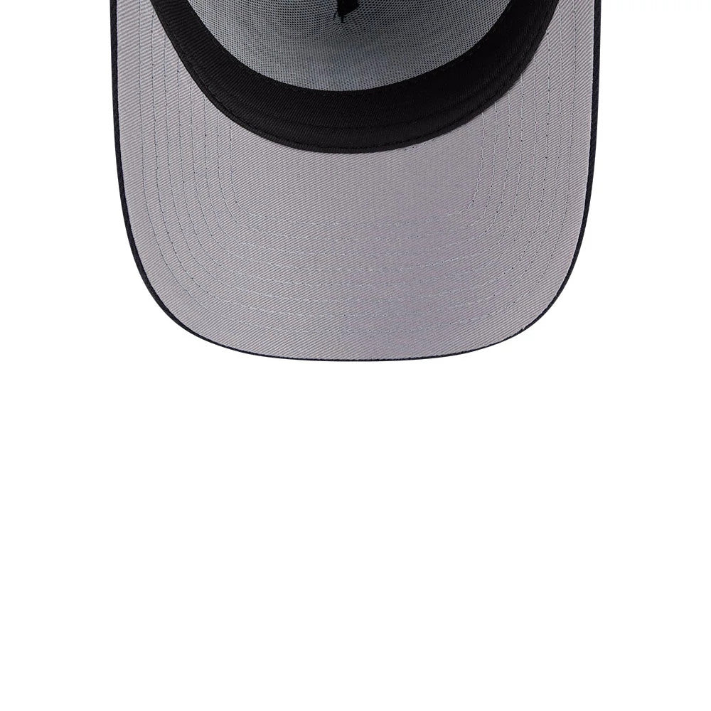 Pictured is this MLB Team Side Detroit Tigers 59FORTY A-Frame Fitted cap in navy. 2