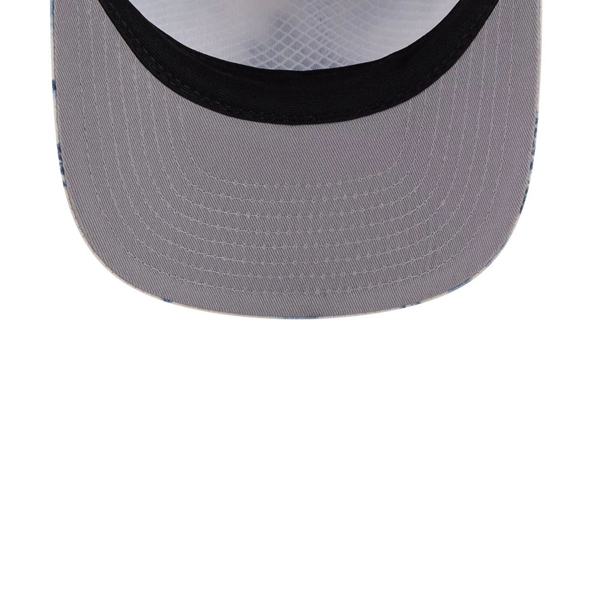 Pictured is this MLB Tropics LA Dodgers 19TWENTY cap in dark blue. 2