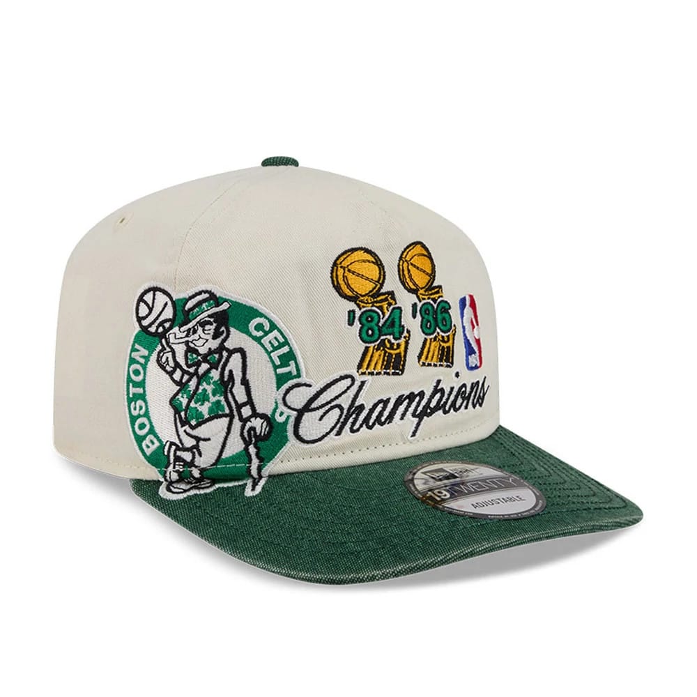 Pictured is this NBA Hardwood Classic Boston Celtics 19TWENTY cap in green. 1