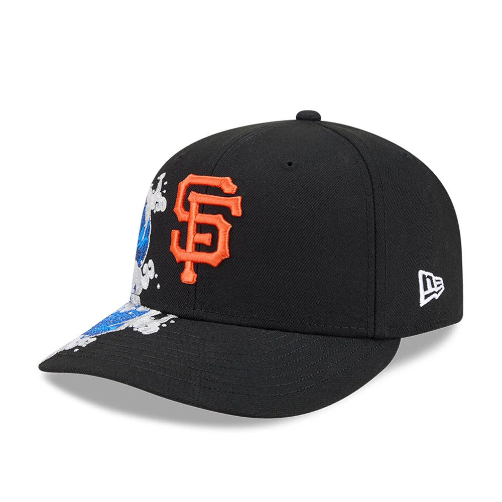 Pictured is this MLB Vissurf San Francisco Giants 9FIFTY Snapback cap in black. 4