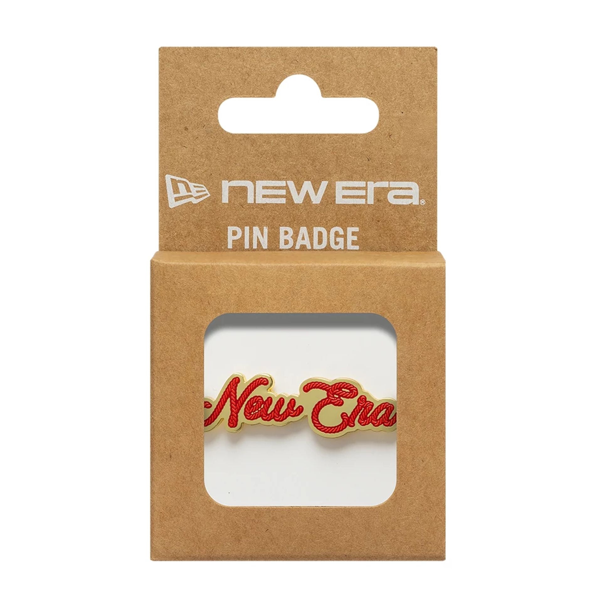 Pictured is this New Era Lunar New Year Fan Pin Badge in Red. 2