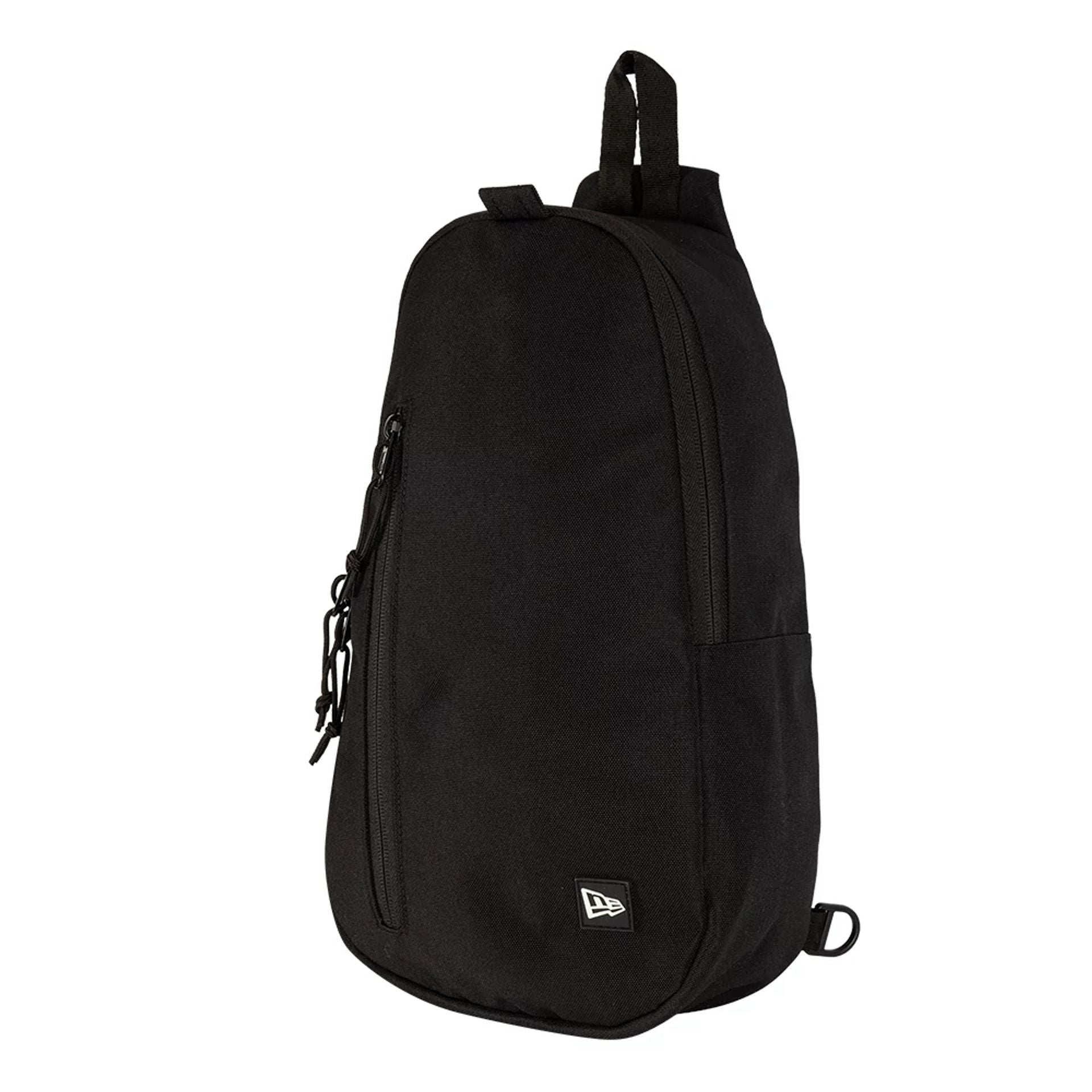 Pictured is this New Era Cross Body Sling Bag in black. 1