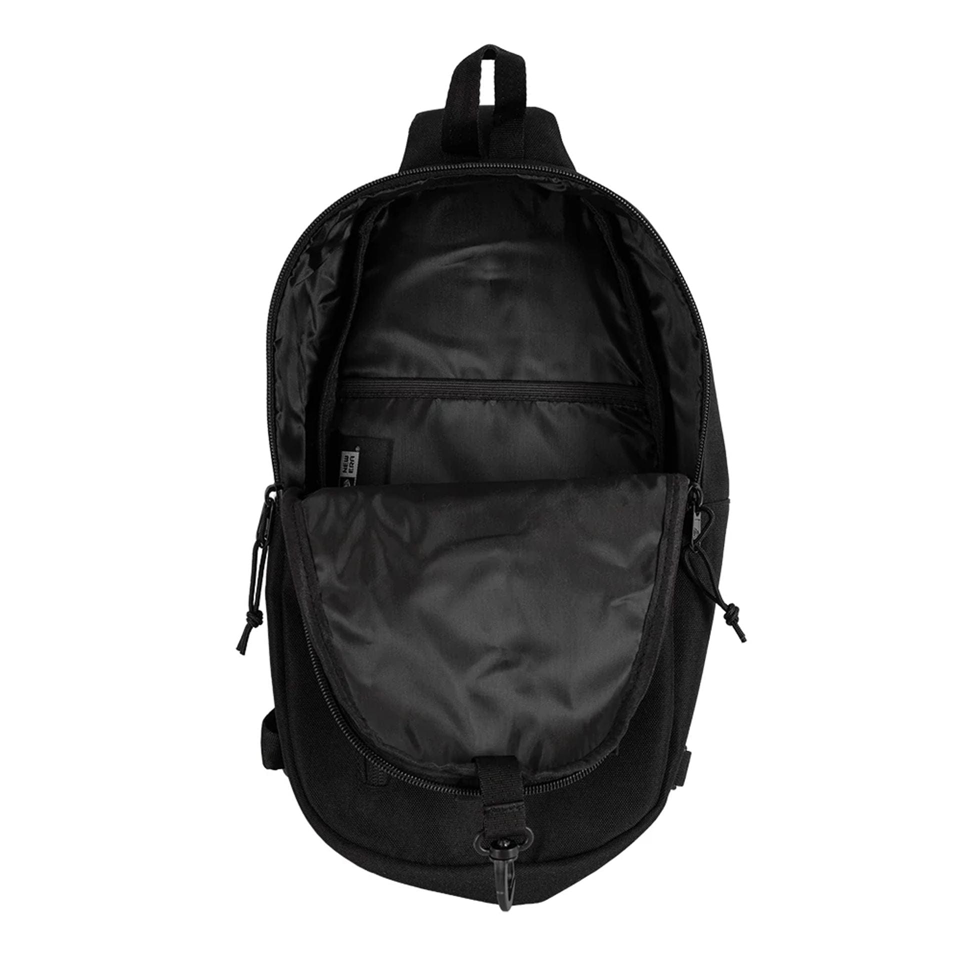 Pictured is this New Era Cross Body Sling Bag in black. 2