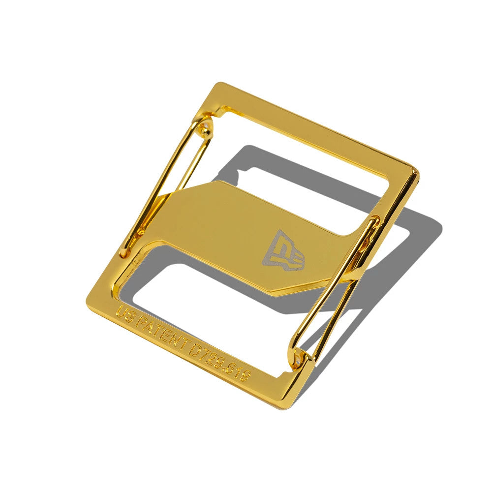 Pictured is this New Era Cap Clip in gold. 1
