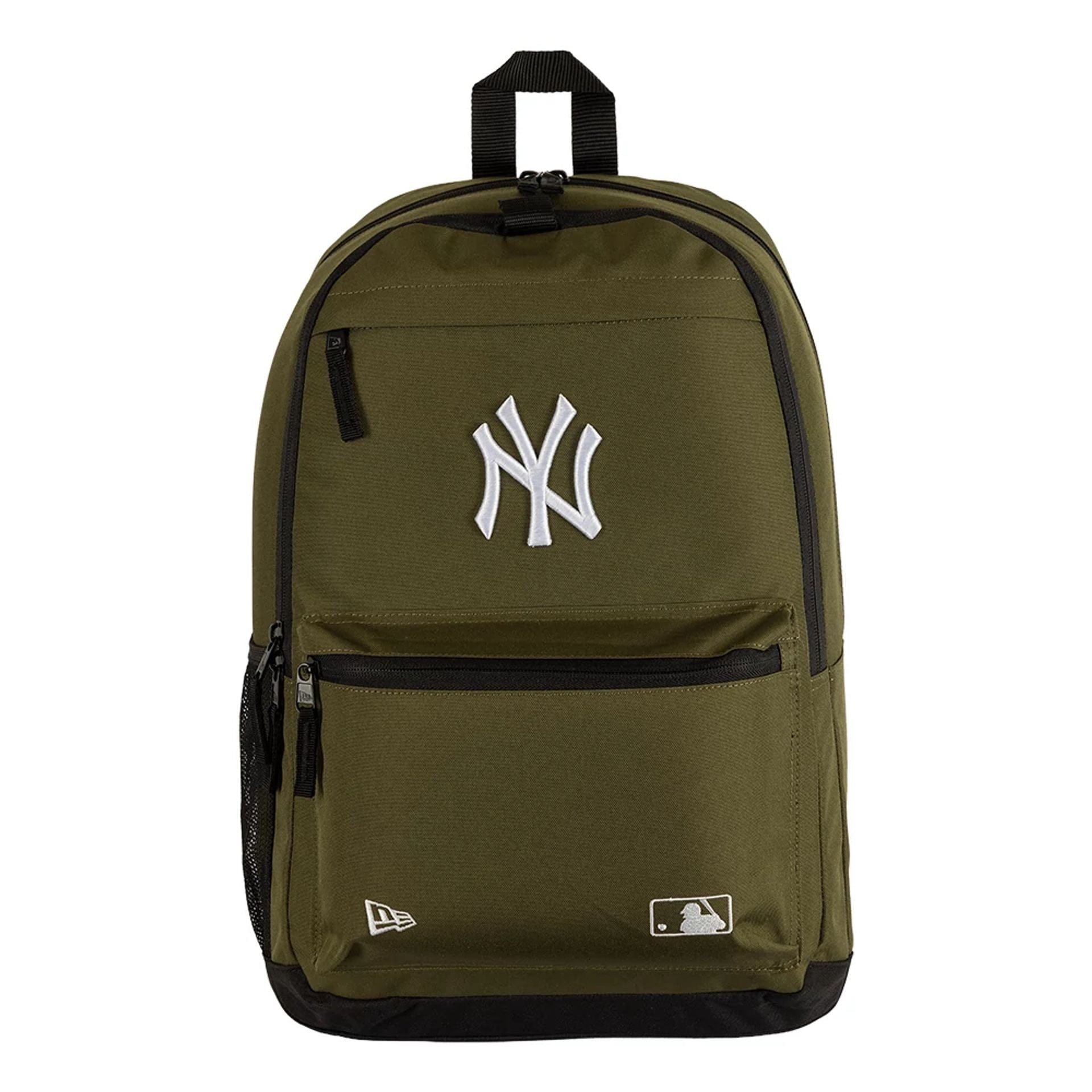 Pictured is this MLB New York Yankees Delaware Backpack in Dark Green. 2