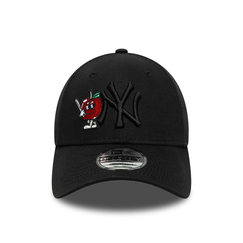 Pictured is this MLB Icon New York Yankees 9FORTY cap in black. 2