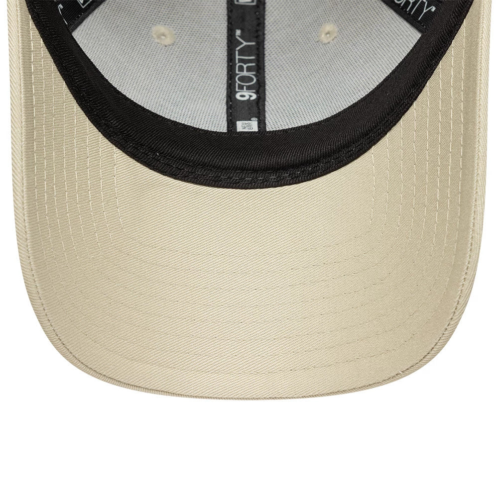 Pictured is this Womens New Era Beaded 9FORTY cap in light beige. 5