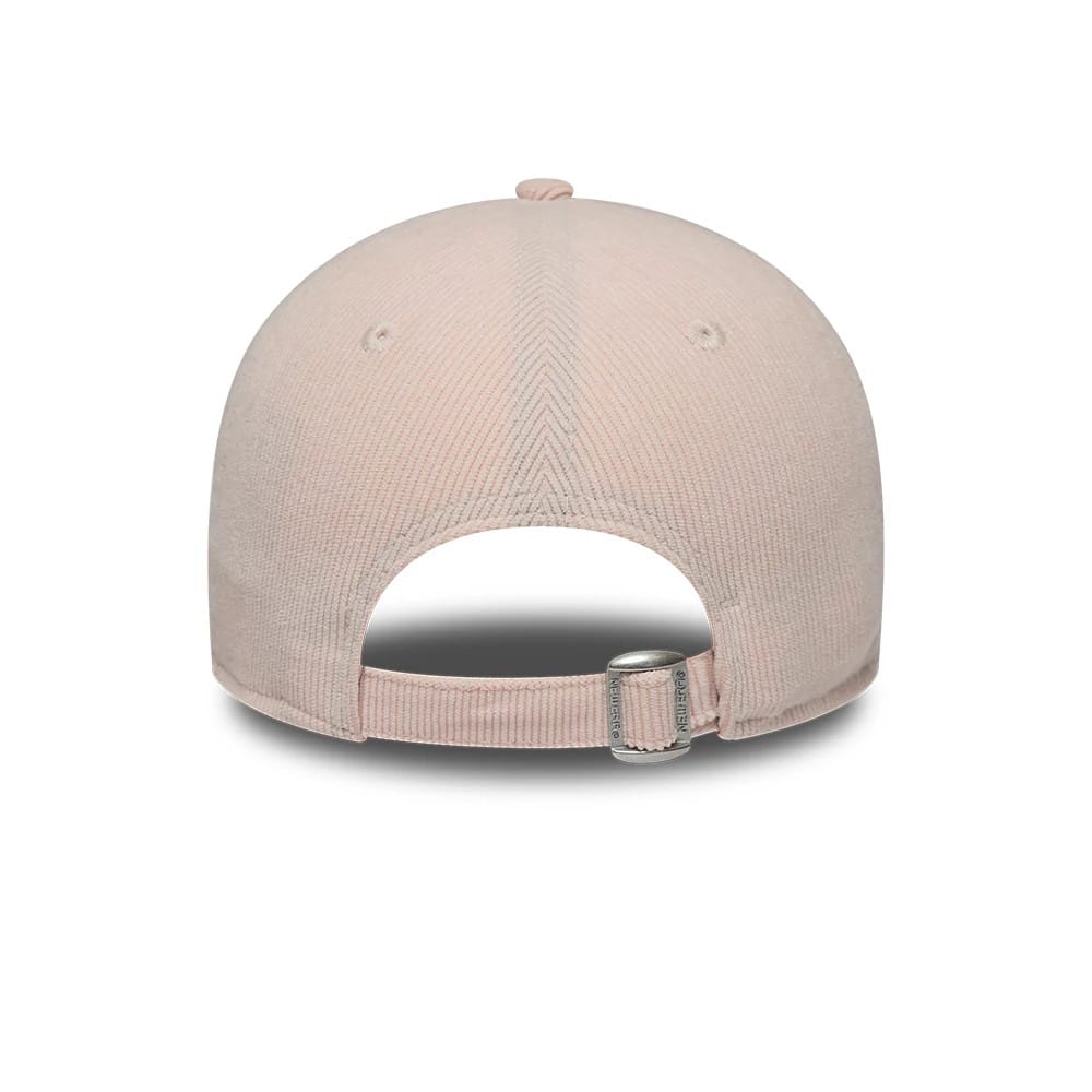 Pictured is this Womens MLB Cord LA Dodgers 9FORTY cap in pastel pink. 4